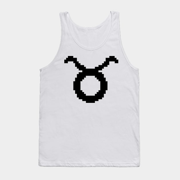 Taurus pixel Tank Top by ManicWax